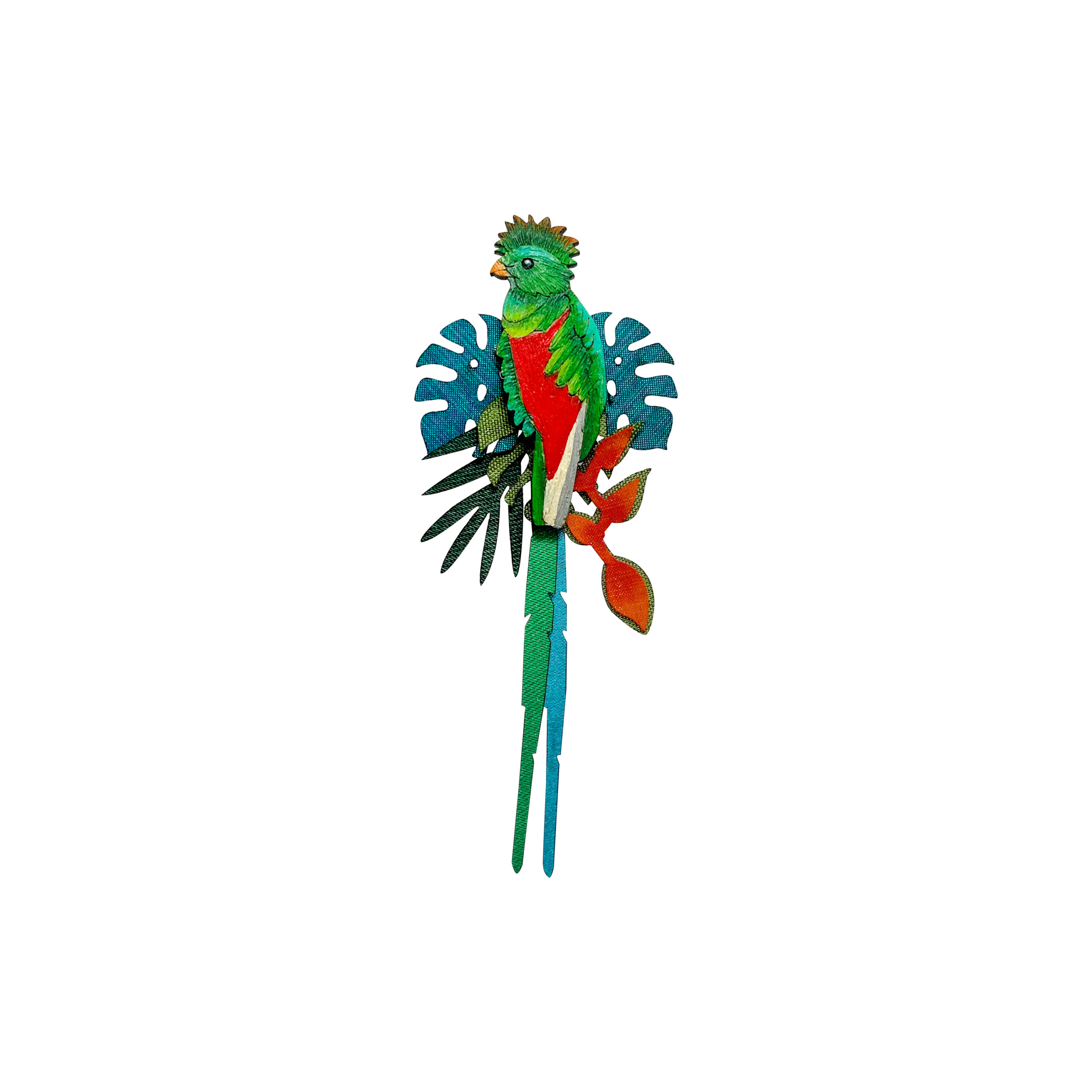 BROCHE QUETZAL GRANDE