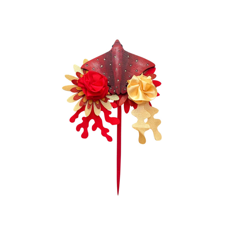 Pin Broche Mantarraya Jaspeada